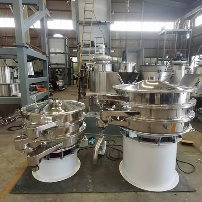 Small Circular Vibratory Screening Machine Mechanical Screen Powder Granules Sifting