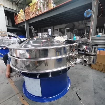 Small Circular Vibratory Screening Machine Mechanical Screen Powder Granules Sifting
