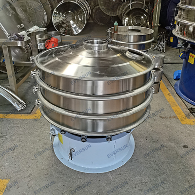Disc Full Stainless Steel Vibrating Screen Powder Particle Screening Machine