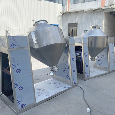 High Mixing Accuracy and Low Energy Consumption with Double Cone Mixer for Mixing of Materials with Small Differences