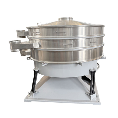 Circular vibrating screen, multi-layer screening, rubber powder classification and impurity removal, stainless steel vibrating screen
