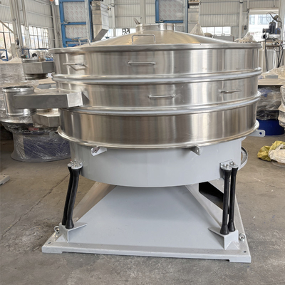 Circular vibrating screen, multi-layer screening, rubber powder classification and impurity removal, stainless steel vibrating screen
