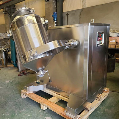 Three Dimensional Motion Mixer for High-Uniformity Mixing of Materials in Pharmaceutical Chemical and Food Industries