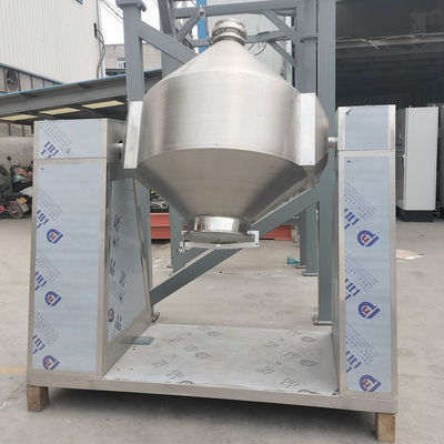 Powder particle double cone mixer, special equipment for chemical and food industries