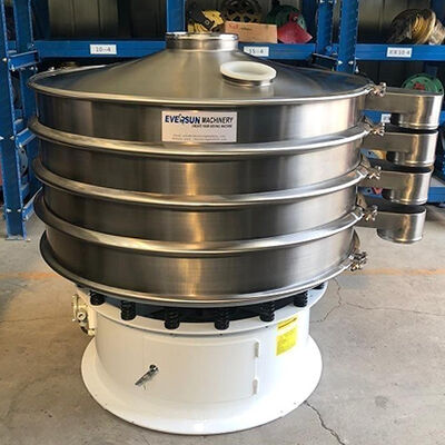 Vibratory Screening Machine with Sealed Design for Dust Free Screening and Solid Liquid Filtration in Various Industrial Applications
