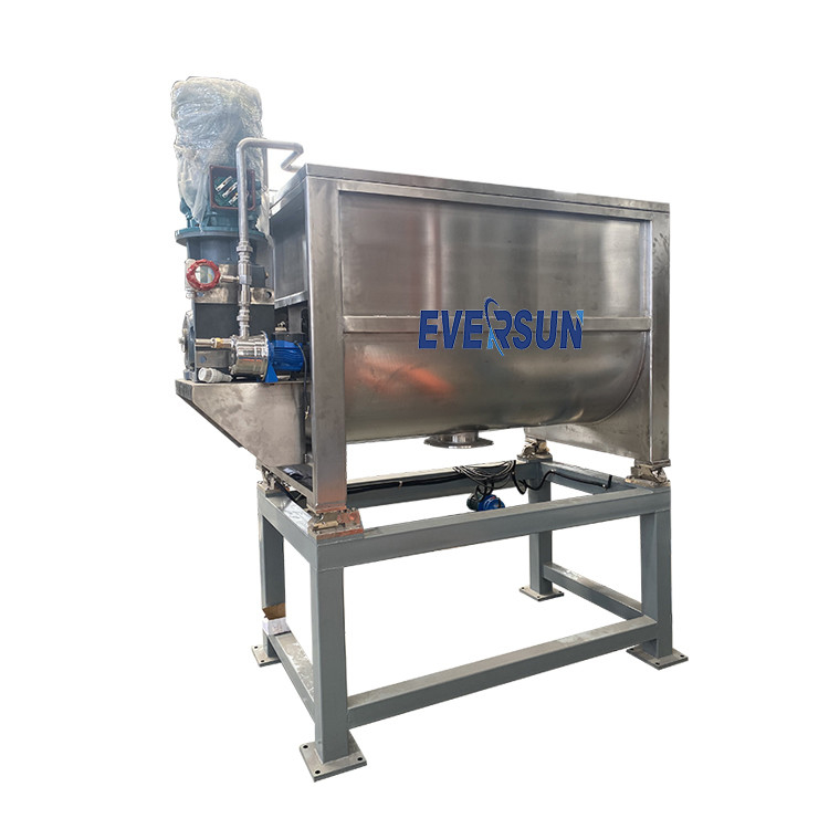 Customized Stainless Steel Ribbon Mixer Paddle Mixer Machine For Wet Materials