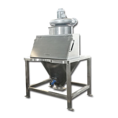 Scaricatore di sacchi per ingombri di controllo intelligente per l'alimentazione senza polvere e di elevata pulizia nelle industrie chimiche e farmaceutiche