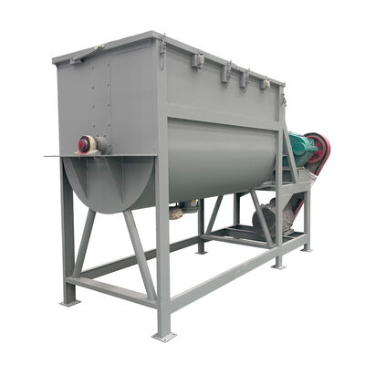 Miscelatore a nastro che offre miscelazione con tecnologia a miscelatore elicoidale, adatto per la lavorazione di polveri, particelle e materiali viscosi