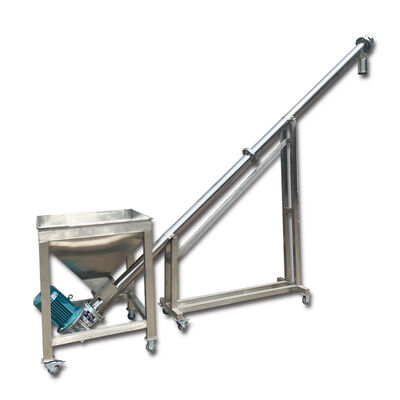 Coclea a vite senza fine, macchinario di trasporto continuo che utilizza lame a spirale per lo spostamento stabile e direzionale del materiale