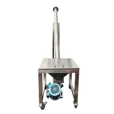 Coclea a vite senza fine con lama a spirale per il trasporto e il movimento continuo di granuli di polvere e materiali a blocchi di piccole dimensioni