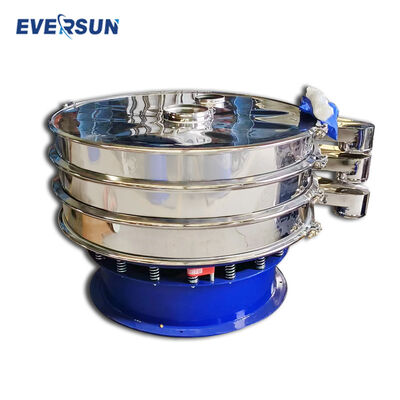 Vibratory screening machine offering stable performance and high sorting accuracy with multi-level screening capabilities (macchina per lo screening vibratorio che offre prestazioni stabili e elevata precisione di selezione con capacità di screening a più livelli)