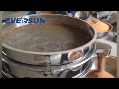 Macchine per setacciare schermo vibrante in acciaio inossidabile di grado alimentare per lo smalto di granuli in polvere